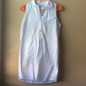 Abercrombie Shirt Dress with Ruffles. New with tag
